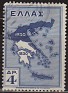 Greece 1930 Maps 4 AP Azul Scott 359. Grecia 1930 359. Subida por susofe